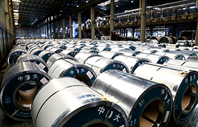 Coated steel coils prices fell but the exports rose